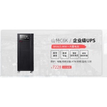 山特(SANTAK) 山特C1K ups主机不间断电源在线式稳压1000VA/800W