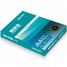 得力(deli) 7361 A4 珊瑚海复印纸 70g 500张/包 5包/箱
