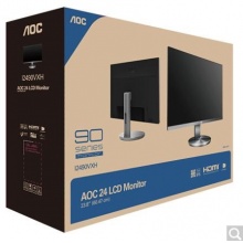 AOC I2490VXH/BS 23.8英寸 1.5mm窄边框 AH-IPS硬屏 低蓝光爱眼不闪屏 24 电脑显示器(HDMI版)