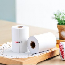 得力(deli)80mm*58mm热敏收银纸/收银机打印纸/超市小票打印纸 28米/卷 50卷/箱 3204