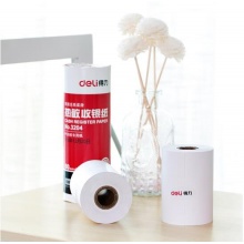 得力(deli)80mm*58mm热敏收银纸/收银机打印纸/超市小票打印纸 28米/卷 50卷/箱 3204