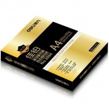 得力(deli) 3595A4 佳铂复印纸 80g 500张/包 5包/箱