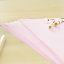 得力(deli) 7391A4 浅红色彩色复印纸 80g 100张/包 单包装