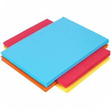 得力(deli) 7393A4 深黄色彩色复印纸 80g 100张/包 单包装