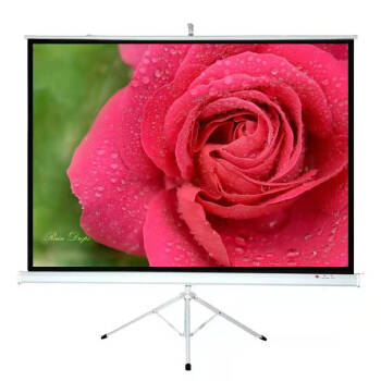 红叶120英寸16:9支架投影幕布
