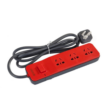 晨光M&G时尚延长线插座四位1.8米AEA98649强内芯双重保护多重防护一体式铜套