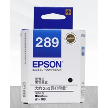 爱普生 T289黑色墨盒